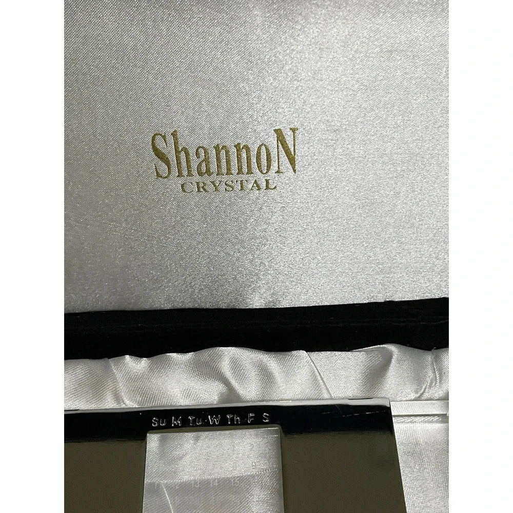 Perpetual Calendar‎ Shannon Crystal Godinger  New In Box Bohemian
